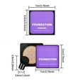 thumbnail image 2 of Liquidation & Promo, Concealer, Foundation, Lightweight Breathable Texture, Long-lasting Makeup, Skin Tone Modification, 20ml, Daily Wear, High Coverage, Matte Finish, for All Skin Types Hzhnb, 2 of 9
