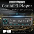 thumbnail image 2 of 2.5D touch screen 1DIN Bluetooth Stereo Radio FM Car MP3 Player with DAB, 2 of 7