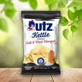 thumbnail image 2 of Utz Kettle Classics Salt & Malt Vinegar Potato Chips, Gluten-Free, 7.5 oz, 2 of 8