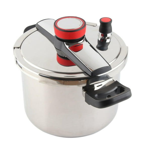 Stainless Steel Pressure Cooker, Large Pressure Cooker, Multi Functional Explosion Proof Pressure Cooker, Kitchen Pressure Cooker for Induction and Stove Top