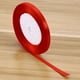 thumbnail image 3 of Cinta de seda de poliéster de 6 mm de ancho y 25 yardas para paquete de regalo Envoltura de regalos Elaboración de costura Diseño floral Decoración de boda (rojo), 3 of 7