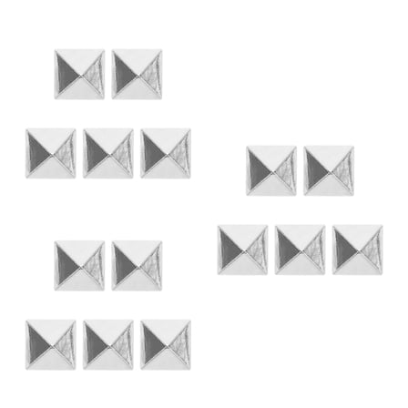 Hemoton 15 pcs Snowboard Pad Pyramid Studs Self Adhesive Snowboard Grip Anti Slip Metal Grip Snowboard Step Mat Snow Board Pad For Ski