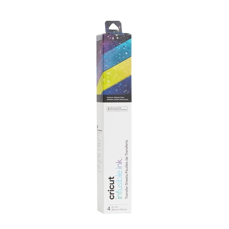 6 Packs: 4 ct. (24 total) Cricut® Infusible Ink™ Transfer Sheet Patterns, Galactic Stars