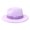 9, variant on QIUYI Lavender bonded fedora Wide brimmed Panama hat Feel Jazz hat Church hat English women's fedora for men