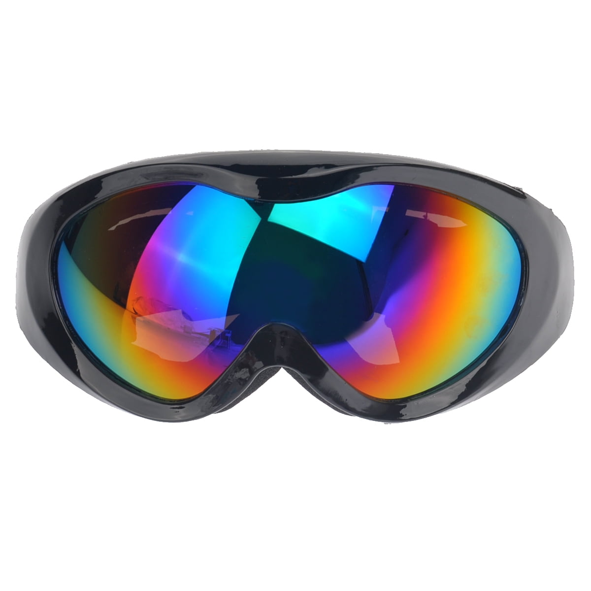 Adjustable Outdoor Sports Cycling Motorcross Skiing Unisex Windproof UV-Protection Rainbow Lens Safety Goggles Glasses... by
