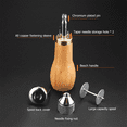 thumbnail image 3 of Leather Sewing Awl Kit Craft Tools Hand Sewing Machine Lock Stitcher Thread Needles Set DIY Shoemaker Canvas Repair Tool, 3 of 7