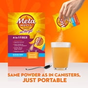 Metamucil On the Go Fiber, Sugar-Free, Psyllium Husk, GLP-1 Friendly Fiber>, 44 Packets