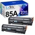 thumbnail image 1 of Cartucho de tóner LXtek compatible con HP 85A CE285A negro, paquete de 2, 1 of 6