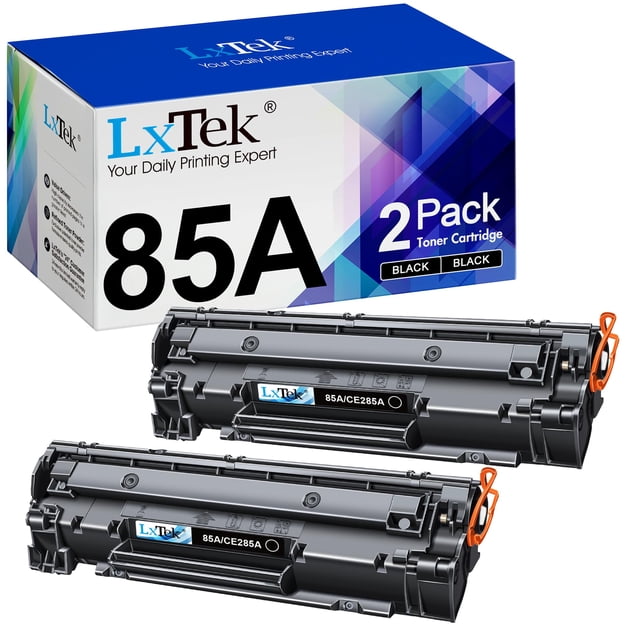 Cartucho de tóner LXtek compatible con HP 85A CE285A negro, paquete de 2