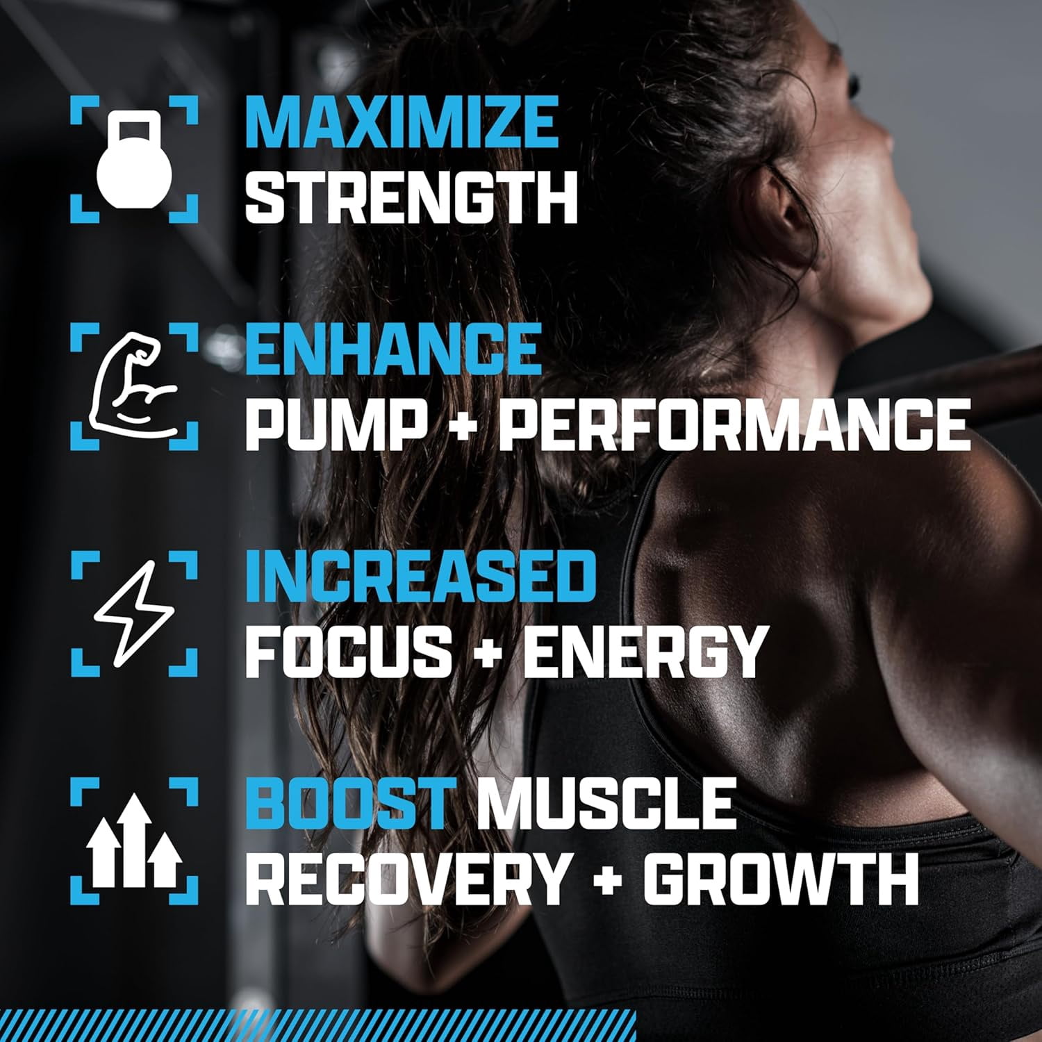 Nutrex Research Outlift Clinically Dosed Pre Workout Powder with Creatine, 8G Citrulline, BCAA - Energy, Performance, Pump Preworkout Supplement for Men & Women (22 Servings, Blueberry Lemonade)