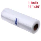 11" X 20' Vacuum Sealer Food Bag Roll Storage Embossed Food Storage Bag Pack Us