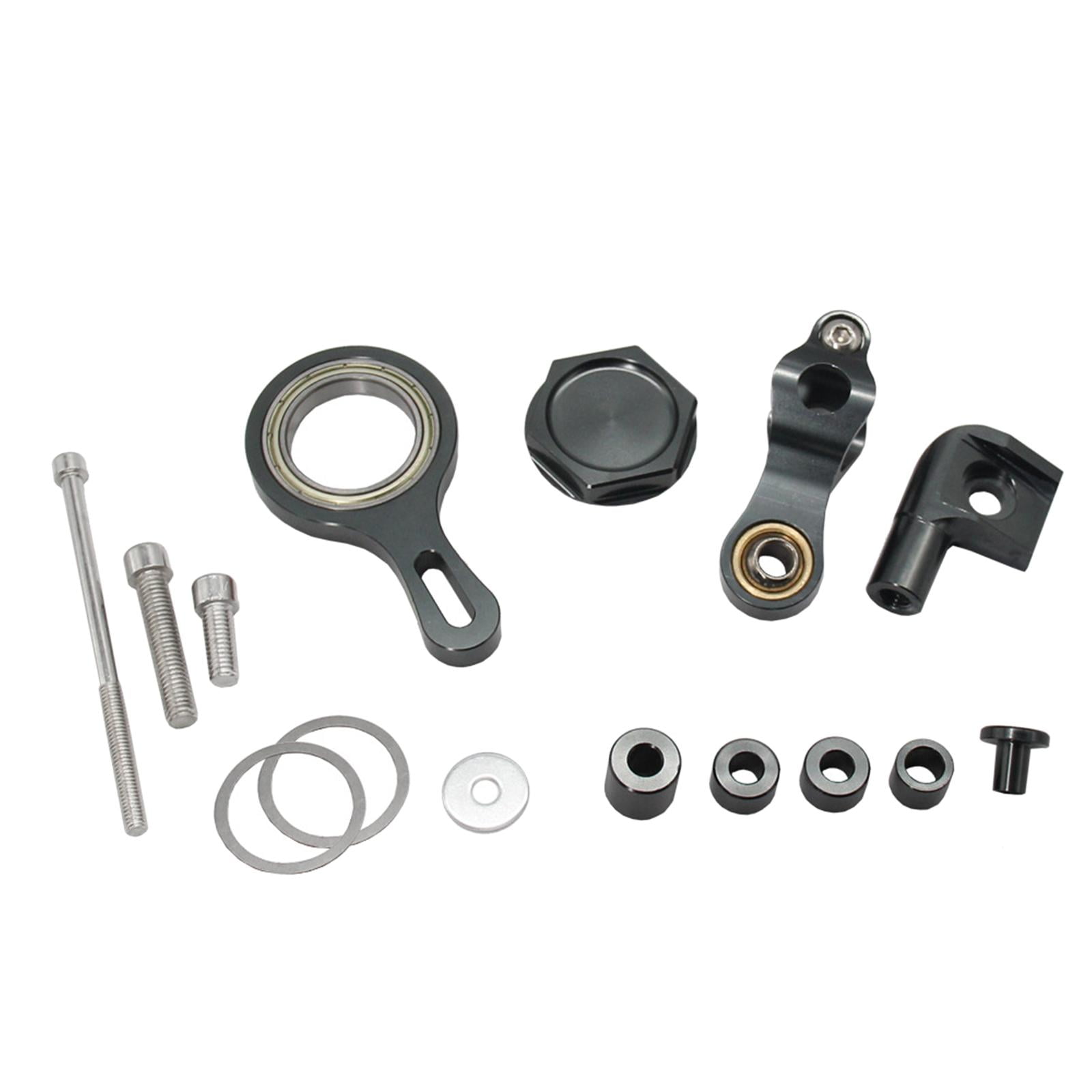 Motorcycle Steering Damper Bracket Mount Set for R6 R1 Titanium