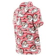 thumbnail image 3 of Boys Smiley Santa Christmas Collared Polo Shirt Clothes (2Y, Red), 3 of 5
