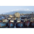 thumbnail image 2 of Nah Trang, blue fishing boats, Vietnam Poster Print (38 x 24), 2 of 4