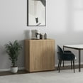 thumbnail image 2 of Surmoby 30.9" Sideboard Buffet Cabinet with Storage, Modern Accent Cabinet with Adjustable Shelf and Doors Media Console Cabinet for Living Room Dining Room and Kitchen,Oak Alder, 2 of 9