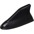 thumbnail image 1 of Antena de aleta de tiburón negra, antena universal para automóvil Antena de techo para automóvil Señal de aleta de tiburón mejorada Radio para automóvil Decoración de antena de aleta de tiburón, 1 of 4