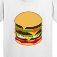 thumbnail image 4 of Inktastic Hamburger Lover Youth T-Shirt, 4 of 5