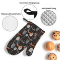 thumbnail image 3 of Fotbe Fox In The Forest for 4Pcs Oven Mitts and Pot Holders, 500℉ Heat Resistant Oven Mitts , Non-Slip Silicone Surface Safe for Baking, Cooking, BBQ, 3 of 6