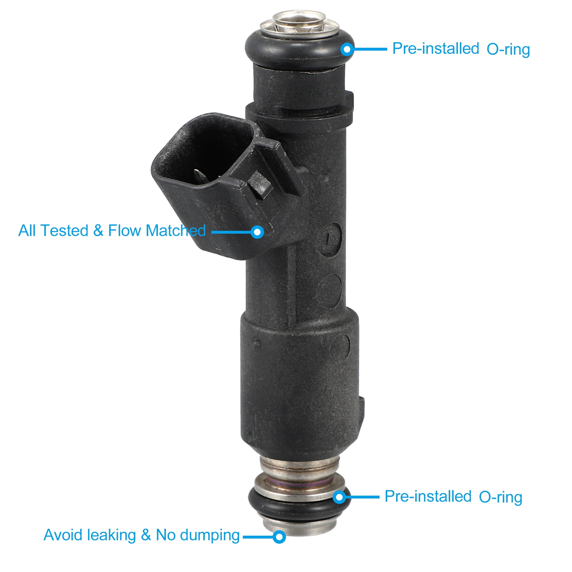 Unique Bargains 96493843 842-12374 1571085Z10 Car Fuel Injector