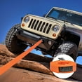thumbnail image 2 of Choco Moon Heavy Duty Tow Strap 2"x20', 17000 lbs Capacity, Safety Hooks, Truck & Vehicle Recovery Rope, Essential Towing Accessory for Roadside Assistance, 2 of 11