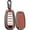 Short Keychain-brown, variant on Key Fob Cover Compatible with Infiniti Q50 Q60 QX50 QX55 QX60 5 Button Keychain Case Holder Protector,Long Keychain-black
