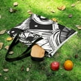 thumbnail image 5 of Bohemian Pattern Outdoor Picnic Blanket, Foldable Waterproof Beach Mat, Portable Beach Blanket for Beach Camping, Hiking, Family Concerts, 5 of 7