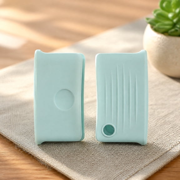 MMJ Silicone Pot Handle Covers Heat Resistant Non Slip Grip Sleeves 2 Pack Reusable Pan Cookware Protector