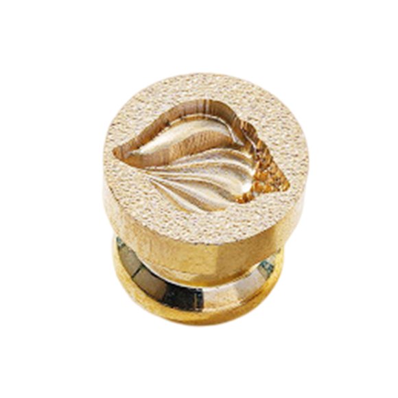 Sello decorativo con relieve de cabeza de foca pintado con fuego, serie Océano, materia del agua, cera de sello, regalo