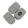 thumbnail image 1 of Inteprter Funda de silicona segura y moderna para llave de coche de 3 piezas con textura suave para mayor comodidad Electrónica gris, 1 of 6