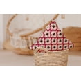 thumbnail image 4 of Simply Daisy 26" x 26" Geo Craze Decorative Throw Pillow, Cranberry, 4 of 4