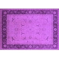 thumbnail image 1 of Ahgly Company Indoor Rectangle Oriental Purple Industrial Area Rugs, 3' x 5', 1 of 4