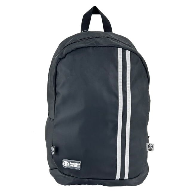 Mochila Escolar Juvenil Urbana American Bags Color Negra
