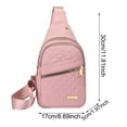 thumbnail image 4 of Sling Backpack Quilted Crossbody Bags for Women Men Trendy Casual Cross Body Chest Purse Travel Daypack, 4 of 4
