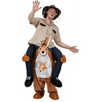 Kangaroo Shoulder Carry Ride On Costume Fancy Party Funny Dress