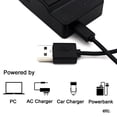 thumbnail image 2 of Cargador USB NP-FW50 para Sony Alpha 6000, 5000, 5100, ILCE-6000, ILCE-7, NEX-5T, NEX-6, NEX-5R, NEX-7, NEX-5, NEX-3N, NEX-3, NEX-C3, SLT-A37 Cámara y más, 2 of 3