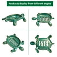 thumbnail image 2 of Sungmor Jabonera de Hierro Fundido en Forma de Tortuga Verde Antigua, Contenedor de Mesa para Fregadero de Cocina y Baño, 2 of 7