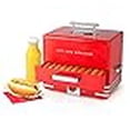 thumbnail image 2 of Nostalgia NHDS206RD Cuiseur Vapeur pour Hot-Dogs, Rouge, 2 of 4