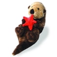 thumbnail image 1 of Peluche Aurora Mini Flopsie Nutria con Estrella Café 8 cm, 1 of 2