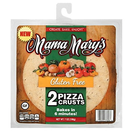 Gluten Free Pizza Crusts, 7 Ounce Mama Mary's