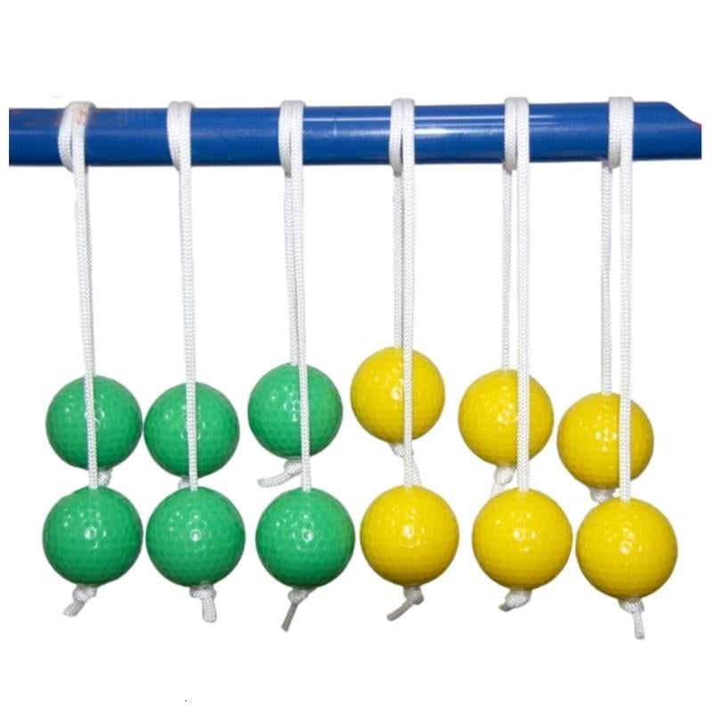 CEORPER 6Pcs Golf Tossing Ball Outdoor Lawn Golf Throwing Ball for Ladders Toss Game