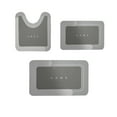 thumbnail image 4 of 3-Piece Super Absorbent Bathroom Toilet Mat Set - Quick-Drying Washable Non-Slip Bath Rugs, Safe Easy-to-Clean Mats for Home Hotel Shower Room, Soft Comfortable, 4 of 6