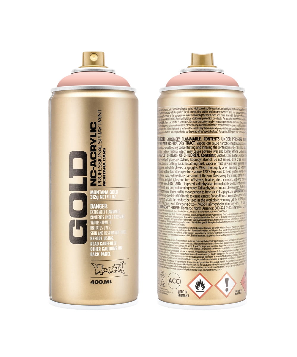 Montana GOLD 400 ml Spray Color, Shrimp Pastel