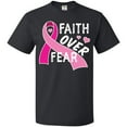 thumbnail image 3 of Inktastic Breast Cancer Awareness Faith over Fear T-Shirt, 3 of 5