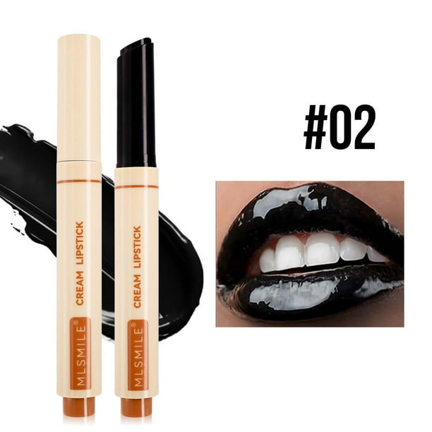 Fiudx Ofertas Flash Del Día Solo En Línea Maquillaje, Lápiz Labial De 6 Colores, Lápiz Labial Sólido, Gelatina, Aclarador De Líneas De Labios, Lápiz Labial Hidratante E Hidratante, 2,5G