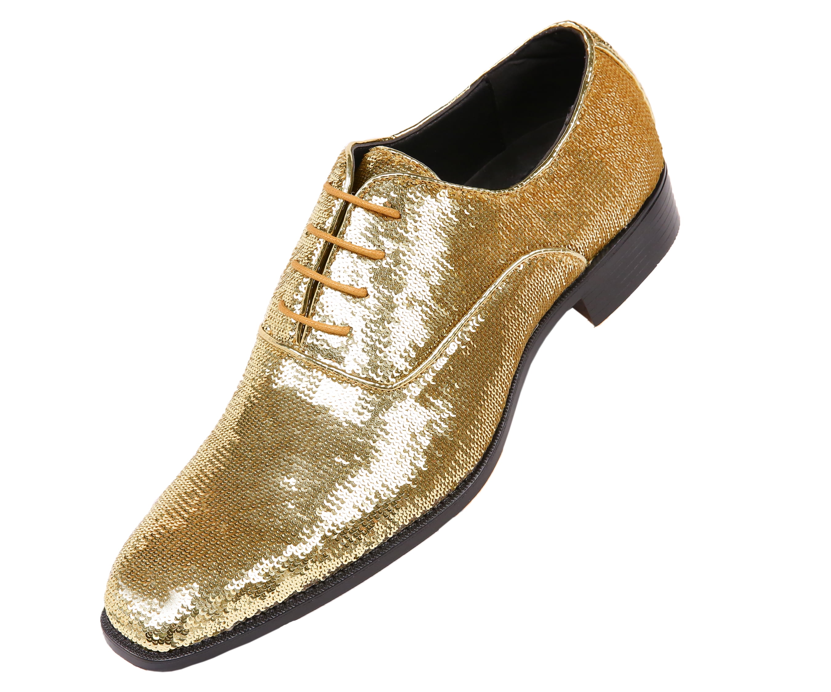 men's sequin formal shoes