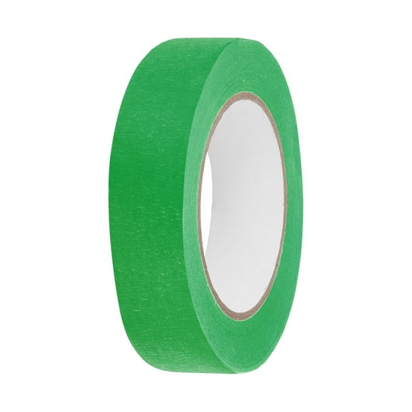 1-3/16" x 54.5 Yard Colorful Masking Tape Crepe Paper Masking Tape, Dark Green