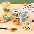 thumbnail image 3 of OULII 30Pcs Baking Cups for Muffins Foil Cupcake Baking Cups for Ice Cream Shops, 3 of 8