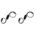 thumbnail image 1 of 2X 24 Hour Auto Reboot Router Routing Reset Tool DC Power Timing Fiber Modem Router DC Power Manager Black,2 x Router restart line,Black, 1 of 8
