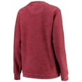 thumbnail image 2 of Women's Pressbox Garnet Florida State Seminoles Comfy Cord Vintage Wash Basic Arch Pullover Sweatshirt, 2 of 3
