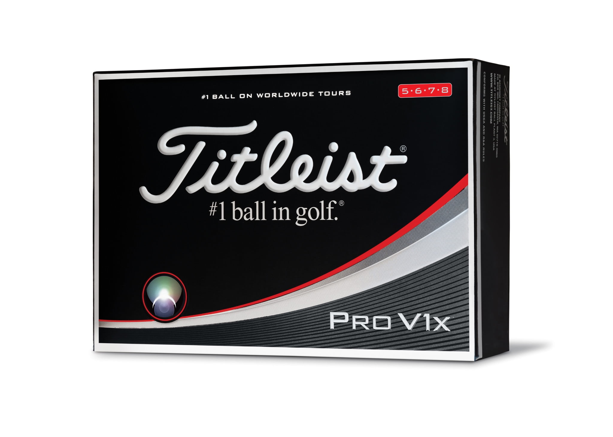 Titleist Pro V1x Golf Balls, Prior Generation, High Numbers,12 Pack ...